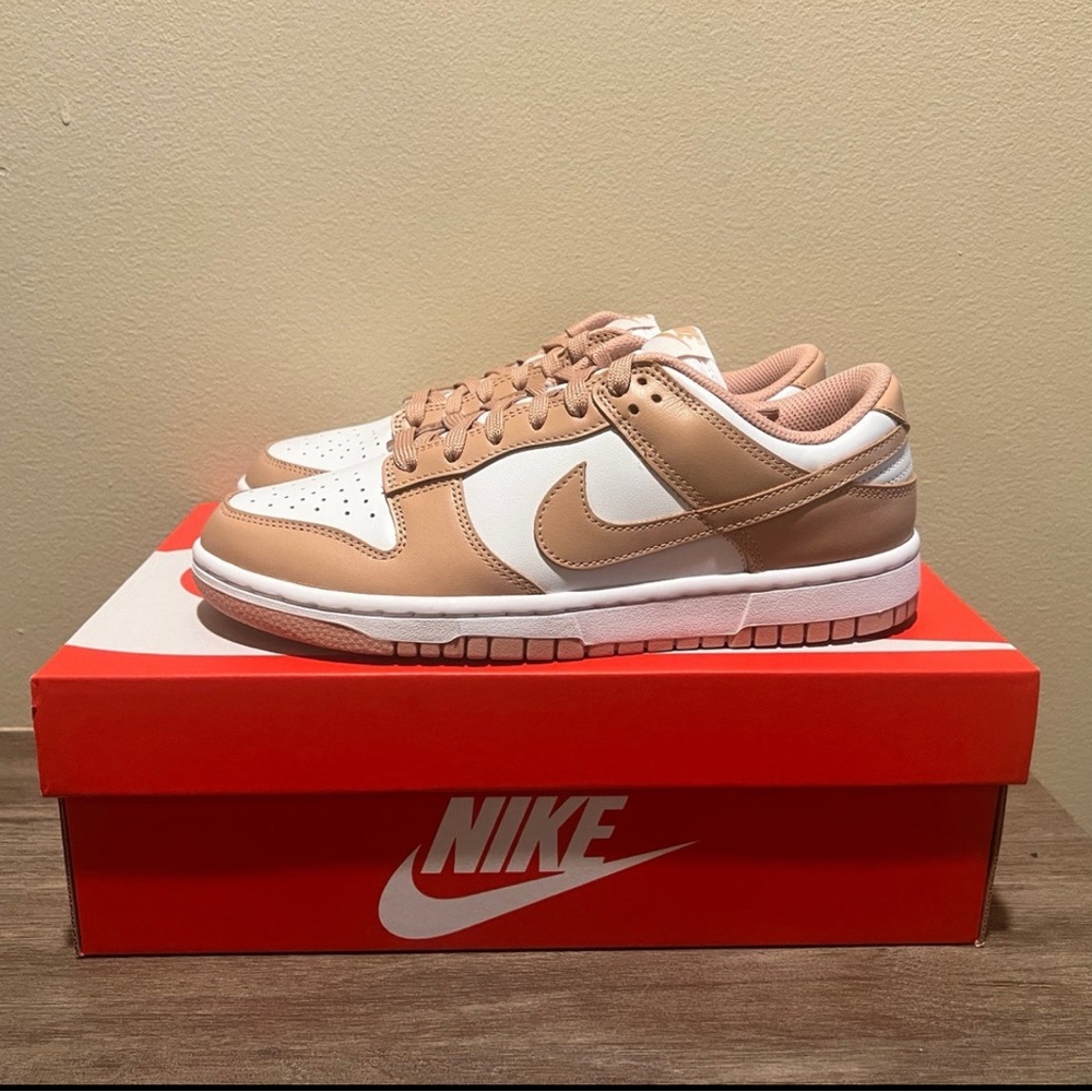 Nike Dunk Low Rose Whisper
Women's Size 8